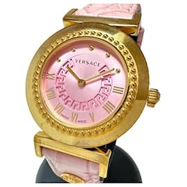 Versace-Versace Medusa Quartz Watch Pink Dial-Pink