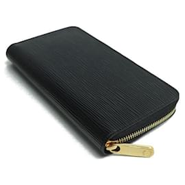 Louis Vuitton-Louis Vuitton Epi Leather Zippy Wallet M68755-Black