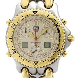 Tag Heuer-TAG HEUER Sel Chronograph Gold Plated Steel Mens Watch CG1123-Other