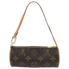 Louis Vuitton-LOUIS VUITTON Monogram Papillon Pouch LV Auth 99822-Monogram