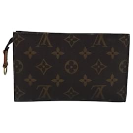 Louis Vuitton-LOUIS VUITTON Monogram Bucket PM Accessory Pouch LV Auth 99773-Monogram