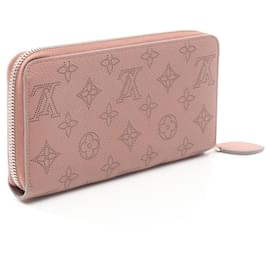 Louis Vuitton-Louis Vuitton Zippy Wallet Monogram Mahina Brown M69427-Brown