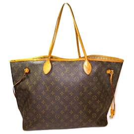 Louis Vuitton-Louis Vuitton Neverfull GM Tote Bag M40157-Brown