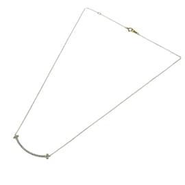 Autre Marque-K18YG Diamond Necklace-Golden