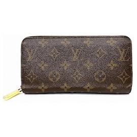 Louis Vuitton-Louis Vuitton Monogram Zippy Wallet M41895-Brown