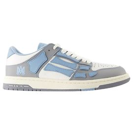 Varsity Skel Top Low Sneakers - Amiri - Leder - Blau Blau