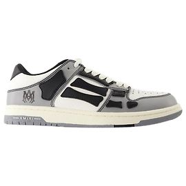 Varsity Skel Top Low Sneakers - Amiri - Leder - Schwarz Schwarz