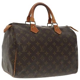 LOUIS VUITTON Borsa a mano Monogram Speedy 30 M41526 LV Auth 98694 Monogramma