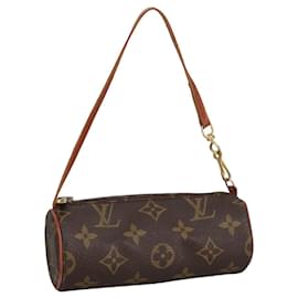Louis Vuitton-LOUIS VUITTON Monogram Papillon Pouch LV Auth 100081-Monogram