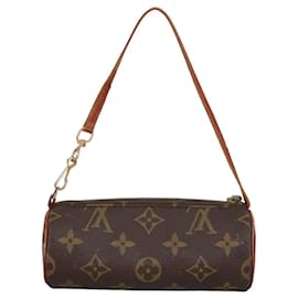 Louis Vuitton-LOUIS VUITTON Monogram Papillon Pouch LV Auth 100081-Monogram