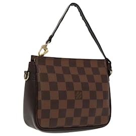 Louis Vuitton-LOUIS VUITTON Damier Ebene Trousse makeup Pouch N51982 LV Auth ep6082-Other