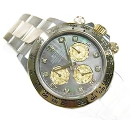 Rolex-ROLEX Daytona SS xYG combination black Shell Dial 116503NG Mens-Silvery