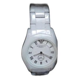 Armani AR1648 White Ceramic Watch White