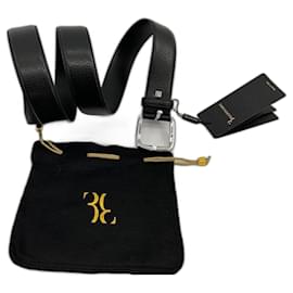 Autre Marque Billionaire Black Belt Leather Black