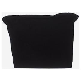 Autre Marque-Black Ultralight cashmere scarf-Black