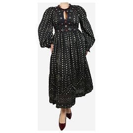 Sea New York Robe midi découpée ornée Black Maja - taille L Noir