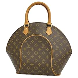 Louis Vuitton-Louis Vuitton Monogram Ellipse MM Handbag-Brown