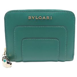 NEUE BULGARI SERPENTI FOREVER GELDBÖRSE Grün
