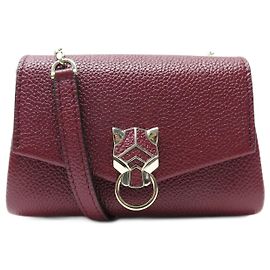 NEW CHAIN BAG MICRO PANTHERE BY CARTIER CRL3002066 SHOULDER STRAP Dark red