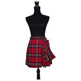 Max & Co Gonna kilt rossa Max & C per donne Rosso Multicolore