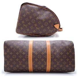 Louis Vuitton-Louis Vuitton Monogram Keepall 45 Travel Bag-Brown