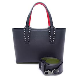 Christian Louboutin-Christian Louboutin Cabata Mini Tote Bag-Black