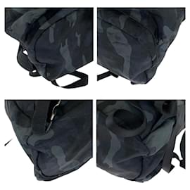 Prada-Prada Nylon Tessuto Camouflage Logo Backpack-Green