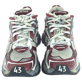 Balenciaga Runner Sneakers Grey Red Other