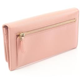 Prada-Prada Saffiano Leather Bifold Wallet-Pink