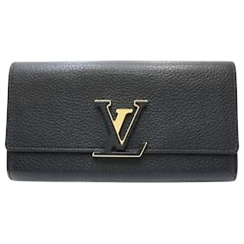 Louis Vuitton-Louis Vuitton Portefeuille capucines-Dark red
