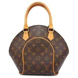 Louis Vuitton-Louis Vuitton Monogram Ellipse PM Handbag-Brown