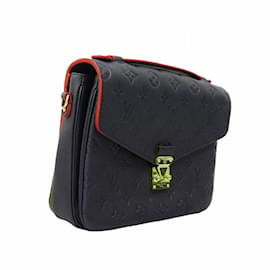 Louis Vuitton-Louis Vuitton Monogram Empreinte Pochette Metis MM M44071-Red