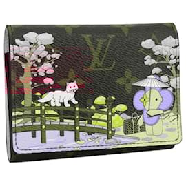 Louis Vuitton-LOUIS VUITTON Monogram Vivienne Portefeuille Victorine Wallet M81638 Auth 98410S-Monogram
