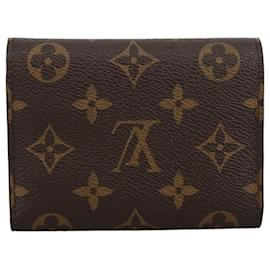 Louis Vuitton-LOUIS VUITTON Monogram Vivienne Portefeuille Victorine Wallet M81638 Auth 98410S-Monogram