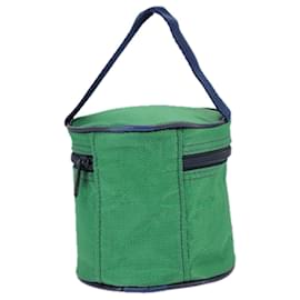 Autre Marque-Burberrys hand Pouch Nylon Green Blue Auth ti2240-Blue,Green