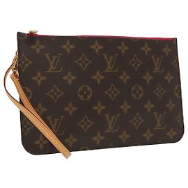 LOUIS VUITTON Monogram Neverfull MM Pouch Accessory Pouch LV Auth 98577 Monogram