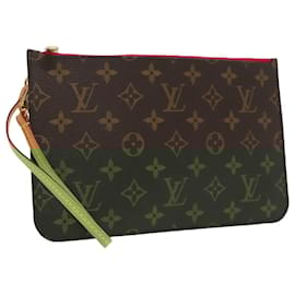 Louis Vuitton-LOUIS VUITTON Monogram Neverfull MM Pouch Accessory Pouch LV Auth 98577-Monogram