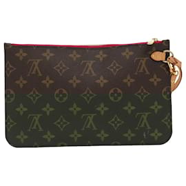 Louis Vuitton-LOUIS VUITTON Monogram Neverfull MM Pouch Accessory Pouch LV Auth 98577-Monogram