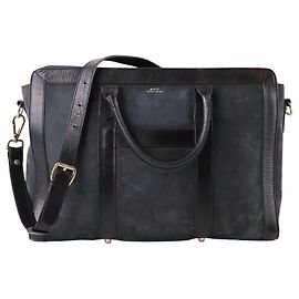 Apc Bolsa de ombro de camurça Verde