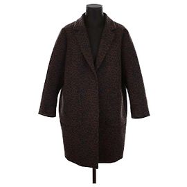 Tara Jarmon Wool coat Brown