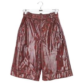 Ganni Bermuda Dark red