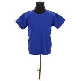 Issey Miyake Blue Polyester T-shirt Men L Blue