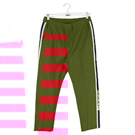 Gucci-Calças de algodão-Vermelho