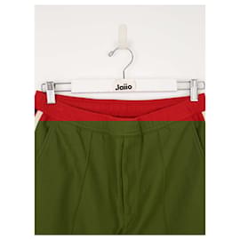 Gucci-Calças de algodão-Vermelho
