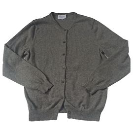 Cardigan Eric Bompard en cachemire gris Gris
