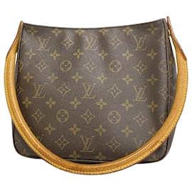 Louis Vuitton-Louis Vuitton Looping MM-Brown