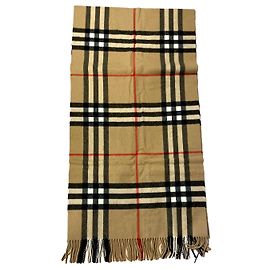Burberry Kaschmirschal mit Karomuster - Karo Beige Beige