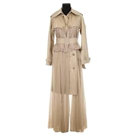 Autre Marque-Cotton trench coat-Beige