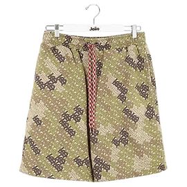 Burberry Shorts de algodão Caqui