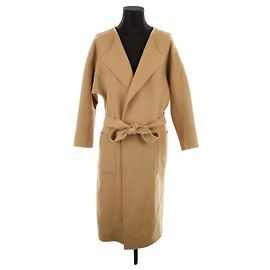 Tara Jarmon Wool coat Brown